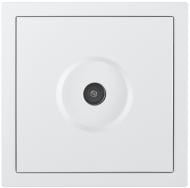 Механізм розетки TV прохідна HausMark Juna IP20 білий матовий 7041-0988-129