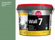Краска интерьерная латексная Vivacolor Wall 7 C мат Финский лес K378 9 л