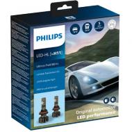 Автолампа галогенная Philips Ultinon Pro9100 H11 55 Вт 2 шт.(PS 11362U91X2)