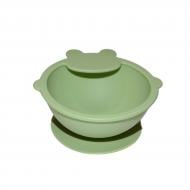 Тарелка глубокая Lindo силиконовая (зеленая) 965-3 Тарелка глубокая Lindo силиконовая (зеленая) 965-3