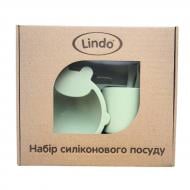 Набор силиконовой посуды Lindo зеленый 953-3 Набор силиконовой посуды Lindo зеленый 953-3