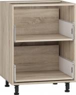 Тумба нижняя Грейд с 2 метабоксами (стандарт) 600x820x522 мм дуб сонома