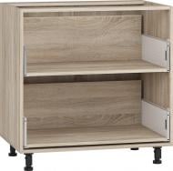 Тумба нижняя Грейд с 2 метабоксами (стандарт) 600x820x522 мм дуб сонома