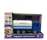 Автоконструктор Funky Toys Водовоз з набором інструментів FT61117 Автоконструктор Funky Toys Водовоз з набором інструментів FT61117