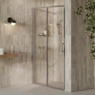 Душові двері Ravak X-Point Slim XPSDP2-100 Полірований алюміній Transparent