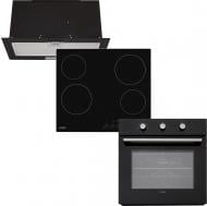 Комплект встраиваемой техники Eleyus UNIA 1200 LED 52 BL + H3EBHG SL 60 BL V + Ester 6006 BL