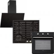 Комплект встраиваемой техники Eleyus AGAT 1200 LED 60 BL + IRIS 60 BL CTF + Ester 6006 BL