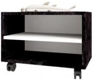 Тумба прикроватная Lion Бергамо 500x350x300 мм бетон темный