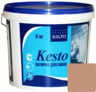 Затирка для плитки Kiilto Kesto 31 3 кг светло-коричневый