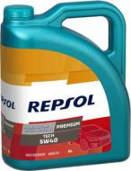 Моторное масло синтетическое Repsol Premium Tech 5W-40 5 л (RP081J55) Моторное масло синтетическое Repsol Premium Tech 5W-40 5 л (RP081J55)