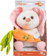 Мягкая игрушка Тигрес Зайчик Be Brave 22 см белый Мягкая игрушка Тигрес Зайчик Be Brave 22 см белый