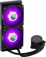 Процесорний кулер Cooler Master MasterLiquid ML240L V2 RGB LGA2066/2011-V3/1200/115x/AM4/AM3 (MLW-D24M-A18PC-R2)