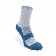 Носки трекинговые Львівська Шкарпеткова Кооператива Trekking Duo Short 2 0001 131 23 р.35-37 бело-бирюзовый