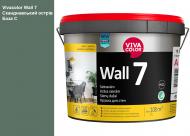 Краска интерьерная латексная Vivacolor Wall 7 C мат Скандовский остров S376 9 л