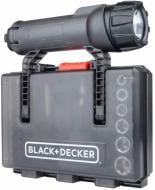 Набор ручного инструмента Black+Decker SOS с LED фонарем 30 шт. A7224