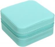 Шкатулка для украшений бирюза 10х10х5 см Minni Miu