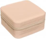 Шкатулка для украшений Minni Miu 10x10x5 см бежевый