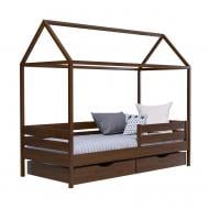 Кровать детская Estella Амми 90x190 см орех темный