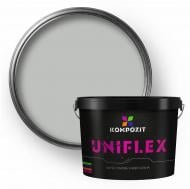 Фарба універсальна гумова Kompozit UNIFLEX мат RAL 7035 0,9 кг Фарба універсальна гумова Kompozit UNIFLEX мат RAL 7035 0,9 кг