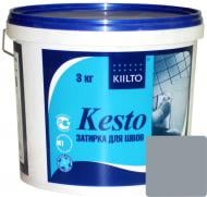 Затірка для плитки Kiilto Kesto 42 3 кг синійсірий