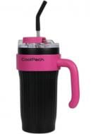 Термопляшка CoolPack 860 мл pink blackk