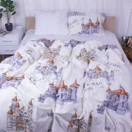 Комплект постельного белья Сатин 220х240 см 22-1332 Castle мультиколор MirSon