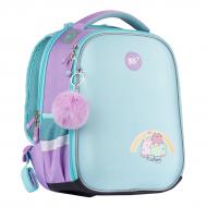 Рюкзак школьный YES H-100 Pusheen сиреневый/бирюзовый