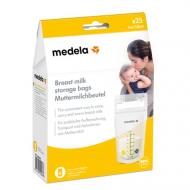 Пакети для зберігання грудного молока Medela 25 шт.