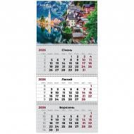 Календарь настенный Axent квартальный 8803-26-1-A Mountains 1 2026