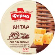 Сыр ТМ Ферма плавленный Янтарь 90г 60%