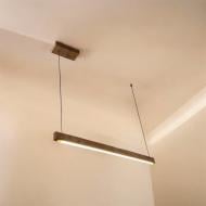 Светильник подвесной Luxury Wood Mola 45 Вт ясень темный DC-M150-AD