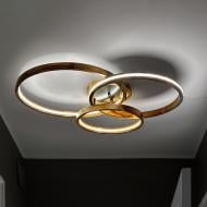 Люстра потолочная Luxury Wood Lightness 162 Вт ясень темный L-PS5A-PS6A-PS7F-AD