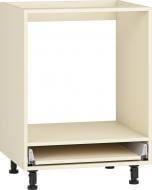 Тумба нижняя Грейд под духовку с тандембоксом ТОП 600x820x560 мм ваниль