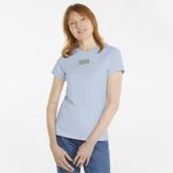 Футболка Puma MAPF1 Wmn Tee 53370107 р.M светло-голубой