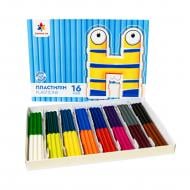 Пластилін восковий 16 кольорів 200317 Райдуга-Трейд