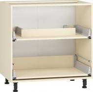 Тумба нижняя Грейд под мойку з 2 тандембоксами ТОП/фасады МДФ 800x820x522 мм ваниль