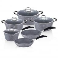 Набір посуду Berlinger Haus Stone Touch Line 10 предметів BH 1170N
