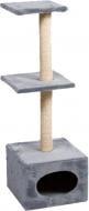 Когтеточка Природа Д21 с будкой большая, серая