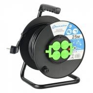 Удлинитель на катушке Electraline с заземлением 4 гн. 25 м 49028