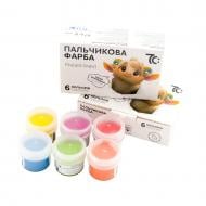 Краски пальчиковые 6 цветов 7C40601 7С: