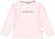 Реглан для девочки Dirkje р.86 светло-розовый U44316-35