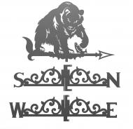 Флюгер Укритарм Медведь 1000x750 (212/3)