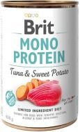 Консерва для усіх порід Brit Care Mono Protein з тунцем та солодкою картоплею,, 400г, для собак 400 г