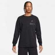 Свитшот Nike M NK TECH LS TOP FD9880-010 р.L черный