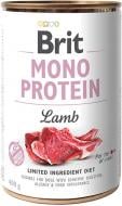 Консерва для усіх порід Brit Care Mono Protein з ягнятиною, 400г, для собак 400 г