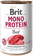 Консерва для усіх порід Brit Care Mono Protein з яловичиною, 400г, для собак 400 г