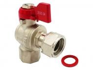 Кран із накидною гайкою V&G VALOGIN 1/2" ВВ кутовий VG-107401