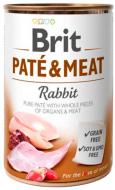 Консерва для усіх порід Brit Care Pate & Meat з кроликом, 400г, для собак 400 г