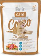 Корм Brit Care Cocco I am Gourmand з качкою та лососем 400 г Корм Brit Care Cocco I am Gourmand з качкою та лососем 400 г