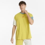 Футболка Puma Classics Block Boxy Tee 53460331 р.2XL зеленый